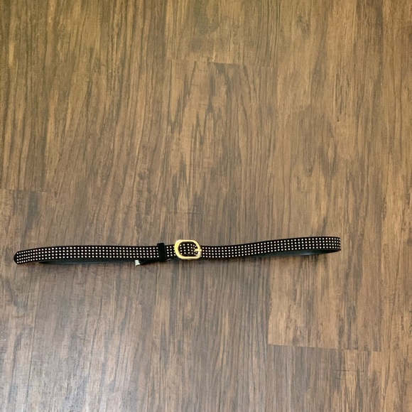Ann Taylor Rhinestone studded belt main image 4